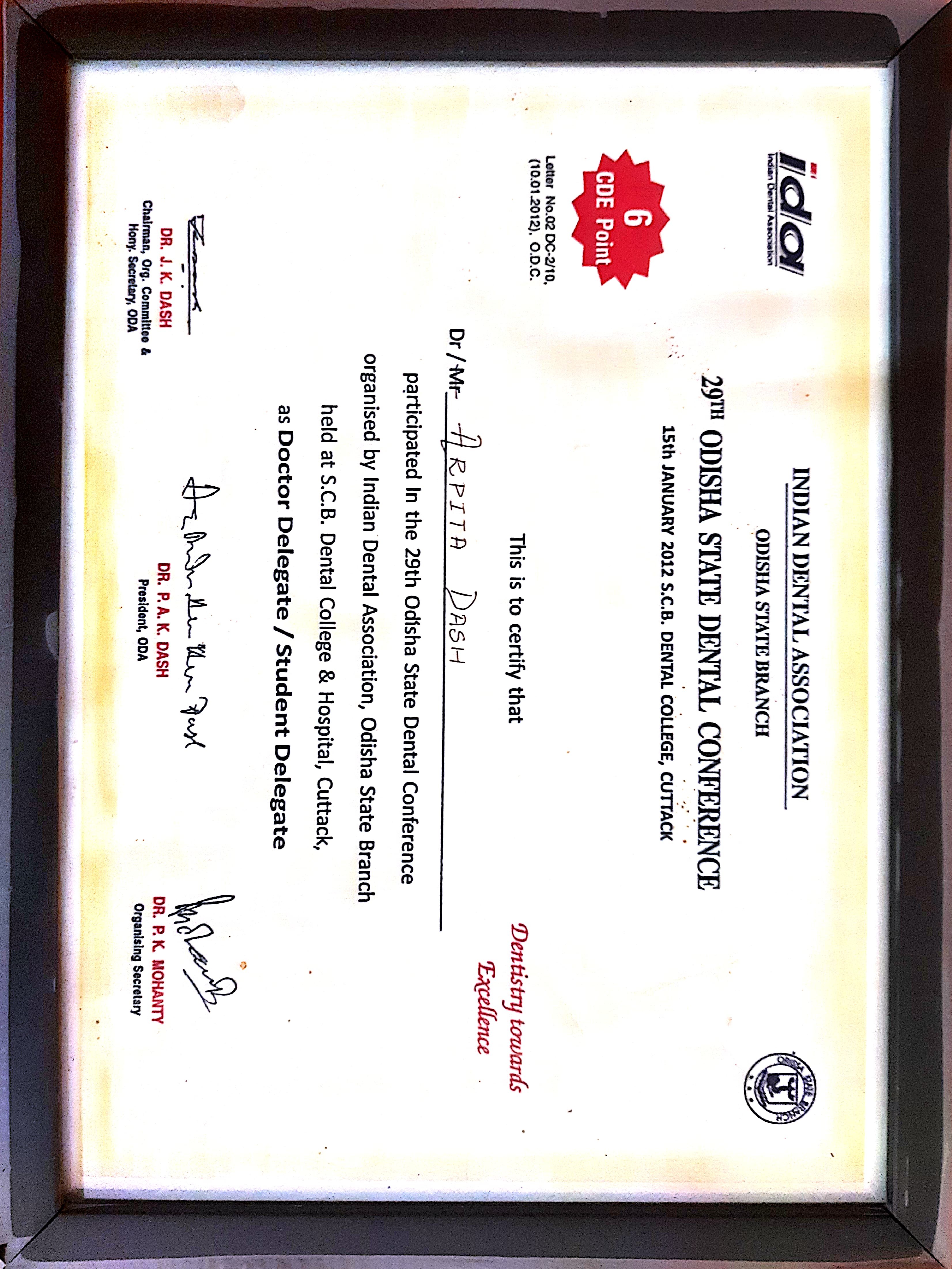 Certificate 8